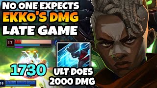 EKKO late game is SO BROKEN One step on my ult and they INSTANTLY die  Ekko Mid [upl. by Suicul]