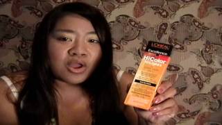 Product Review Loreal Excellence HiColor for Dark Hair Only in H1 Coolest Brown [upl. by Erickson]