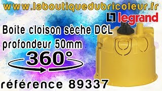 Boite pour points de centre placo avec DCL ref 89337 sur laboutiquedubricoleur [upl. by Odanref]