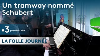 La Folle Journée de Nantes  un concert de Schubert dans le tramway [upl. by Aciraj577]