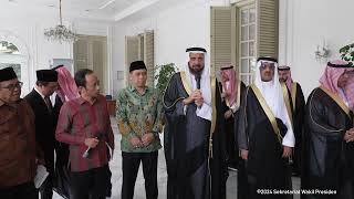 Wapres Menerima Menteri Urusan Haji Arab Saudi dan Keterangan Pers [upl. by Faires]