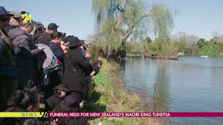 Funeral Held For New Zealand’s Maori King Tuheitia [upl. by Ardenia812]