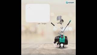 Sameer 27HP 52cc 2 Stroke Air Cooled Brush Cutter SBC2752 Fuel Grass Trimmer [upl. by Kinch]