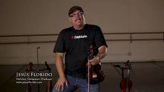 Jesus Florido talks about DAddario Octave Strings Acoustic Version [upl. by Nuhsal842]