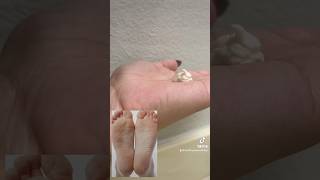 Dry feet  Moisturizing socks to the rescue foryou relatable dryfeet budgetfriendly pedicure [upl. by Ruy107]