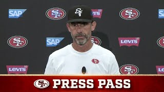 Shanahan Shares Activation Plan for WR Ricky Pearsall Jordan Mason Injury Update  49ers [upl. by Latsyc]