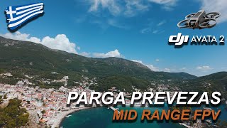 Dji Avata 2  Mid Range FPV  Parga Prevezas 4K [upl. by Gordy]