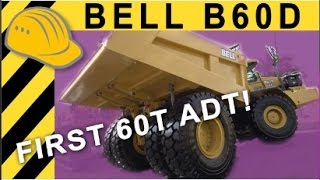 Bell B60D  First 60t Articulated Dumper Walkaround amp Details Report bauma Africa [upl. by Eirrem172]