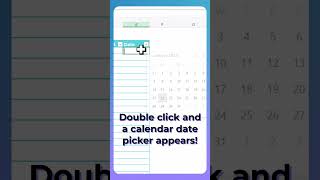 NEW Excel Feature Date Picker [upl. by Ydnim271]