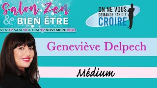 FESTIVAL ZEN ET BIEN ETRE DE FREJUS  Geneviève Delpech [upl. by Heydon298]