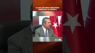 Ali Koç CHP Genel Merkezi’nde Özgür Özel ile görüştü shorts [upl. by Yud151]