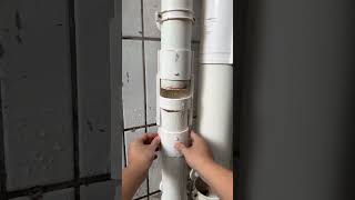 Pvc pipe welding 🔥🔥shorts youtubeshorts trending viralvideo funny [upl. by Ahsinak432]