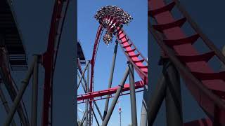 X Flight Six Flags Great America [upl. by Tabatha]