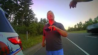 Police Bodycam Footage of Nisswa Mayor During Traffic Stop of 3rd Party [upl. by Nwahsal]