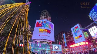 Toronto LIVE 🇨🇦 Winter Glow Opening Ceremony ✨️at Yonge Dundas Square [upl. by Netsriik]