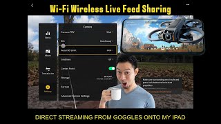 Avata 2 wifi live view wireless screen sharing [upl. by Rafferty706]