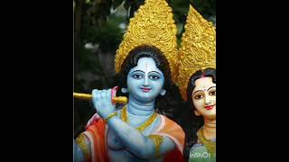 Shri nondo rakilo nam Nonder o Nondo songshri krishna astotoro namRadha krishna shortRadhe RadheðŸ™ [upl. by Oretos]