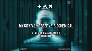 My City amp No Beef vs Biochemical ［Afrojack vs Martin Garrix 2024 Intro Edit Mashup ］ ﾅﾝﾂｯﾃ [upl. by Nnyleahs]