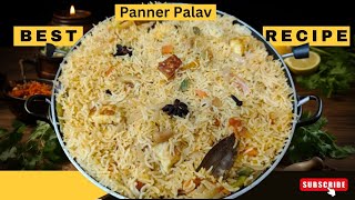 పన్నీర్ పలావ్  Paneer biryani recipe  How to make Paneer Pulao in Telugu  Paneer Pulao [upl. by Aelber]