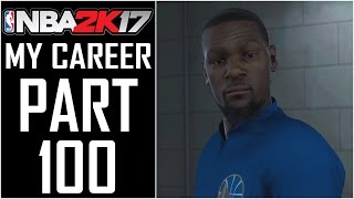 NBA 2K17  My Career  Lets Play  Part 100  quotDurant Talking Trash Conference Finals Game 1quot [upl. by Elda]