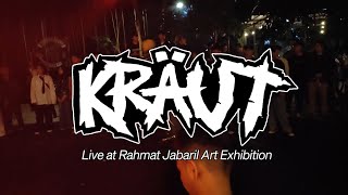 Kraut  Live At Rahmat Jabaril Live Collage Art Exhibition [upl. by Anaele]