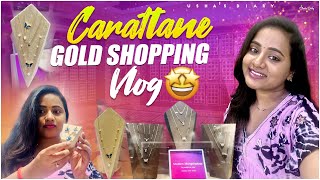 Black Bead’s Collection caratlane చాలా బాగునాయిGold Jewellery ShoppingTelugu Vlogs ushasdiary [upl. by Corabella]