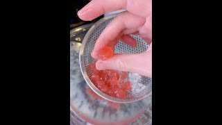 How to make strawberry bobas at Home 🍓 [upl. by Rog]