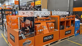 New Ridgid Tool Deals at The Home Depot [upl. by Coussoule]