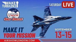 🔴LIVE AIRSHOW LONDON 2024 ✈️ Official Saturday Coverage from CYXU London ON [upl. by Magena]