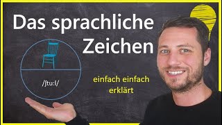 Inhaltsseite und Ausdrucksseite des sprachlichen Zeichens  Grundwissen Linguistik [upl. by Acirt696]