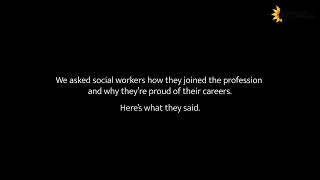 Proud to Be a Social Worker  National Association of Social Workers [upl. by Annovaj]