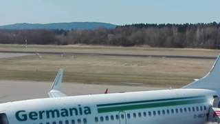 Dall vivo aeroporto partenza dì aereo Flughafen [upl. by Adin]