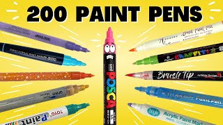 Paint Pens Cheaper Than POSCA but are they better [upl. by Brockie]