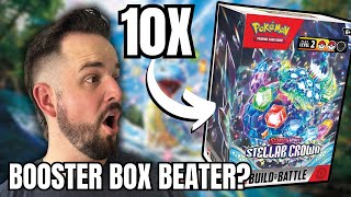 Are Stellar Crown Build amp Battle Kits Better Than a Booster Box [upl. by Alleira]