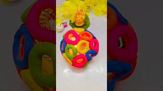 easy clay art 🎭creative craft 💡 ideacraft ideaclay crafttry itdiy shortsbest funnytrending [upl. by Nedrud438]