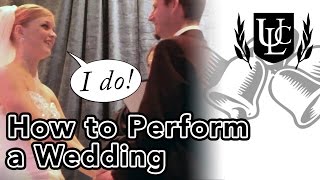 How to Perform a Wedding Ceremony In 4 Simple Steps [upl. by Ibbie362]