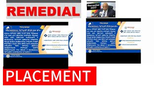 🛑የሪሚዲያል ምደባ ይፋ ሆነ  Remedial placement [upl. by Eelik]