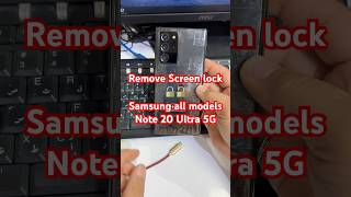 Remove Screen lock Samsung all models Note 20 ultra 5G homatell samsungnote20ultra hardreset [upl. by Aletta188]