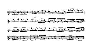 Klosé 25 Studies  Etude 4 [upl. by Nofets]