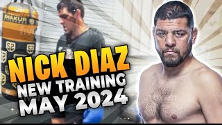 NICK DIAZ NEW TRAINING MAY 2024 [upl. by Ottilie]