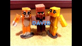 Minecraft StopMotion David for Stampy and Sqaishey [upl. by Eddy]