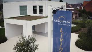 Kijkwoning in houtskelet in Turnhout door Livingwood [upl. by Llenrahs]