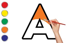 How to Write Letters for Children  Teaching Writing ABC for Preschool  Alphabet for Kids [upl. by Seymour]