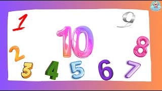 Laugheer  Magical Numbers 110 Learn amp Count with Fun [upl. by Kwon]