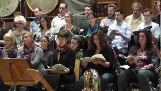 Probe Brahms Requiem mit Helmuth Rilling [upl. by Piscatelli]