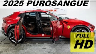 2025 FERRARI PUROSANGUE  Super LUXURY Premium SPORT SUV [upl. by Ertemed]