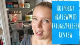 Hotpoint Fridge Freezer Review  H8A1EWWTD [upl. by Dumah]