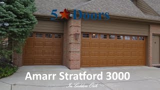 Amarr Stratford 3000  Premium Wood Grain [upl. by Hocker287]