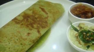 Pessarat Dosai In Tamil  Green Gram Dosa In Tamil  Types Of Pessarat Dosai  Gowri Samayalarai [upl. by Neahs]