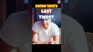 Last message of Ratan Tata  Ratan Tata last tweet  Ratan Tata Bharat Ratna  Bharat Ratna  shorts [upl. by Enneira]